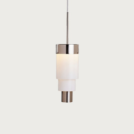 A-Spire Pendant Opal White Silver